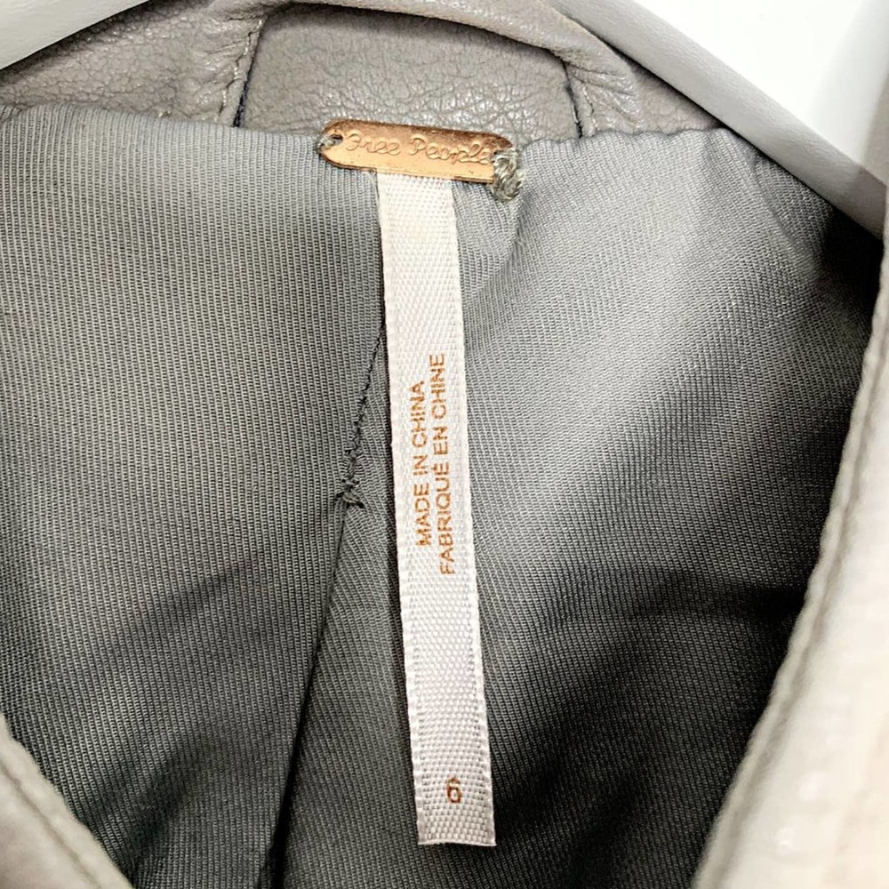 Free People Cool & Clean Jacket in Grey - Picture 4 of 5